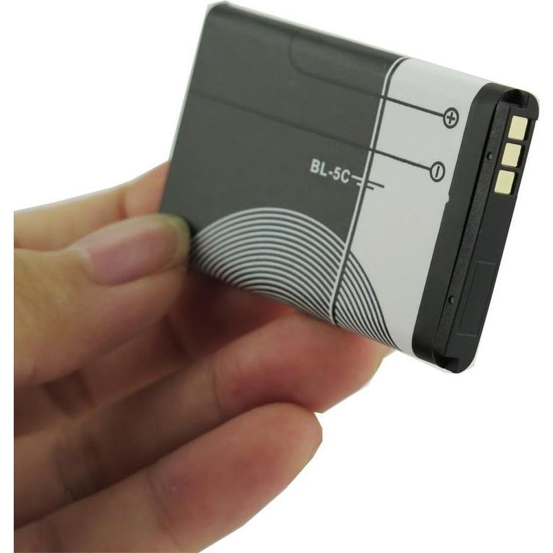 Batería recargable BL-5C 3.7V 1020mAh XHDATA - 2 Piezas