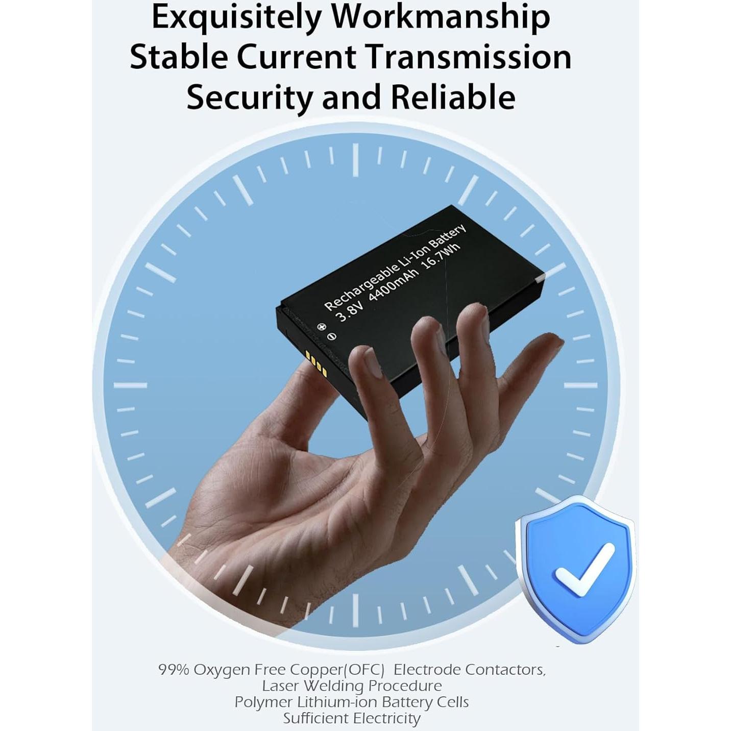 Batería de Reemplazo TGXJI para MiFi 7730L 4400mAh