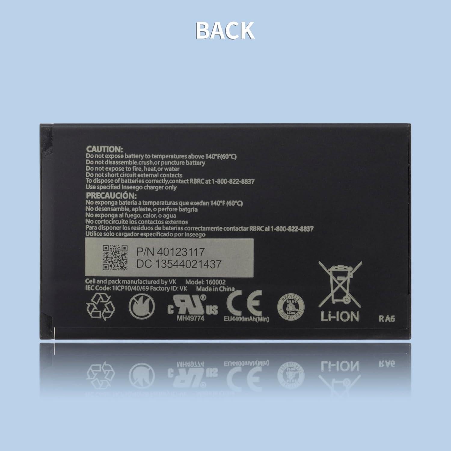 Batería de Reemplazo para MiFi 8800L/7730L - 3.8V 4400mAh