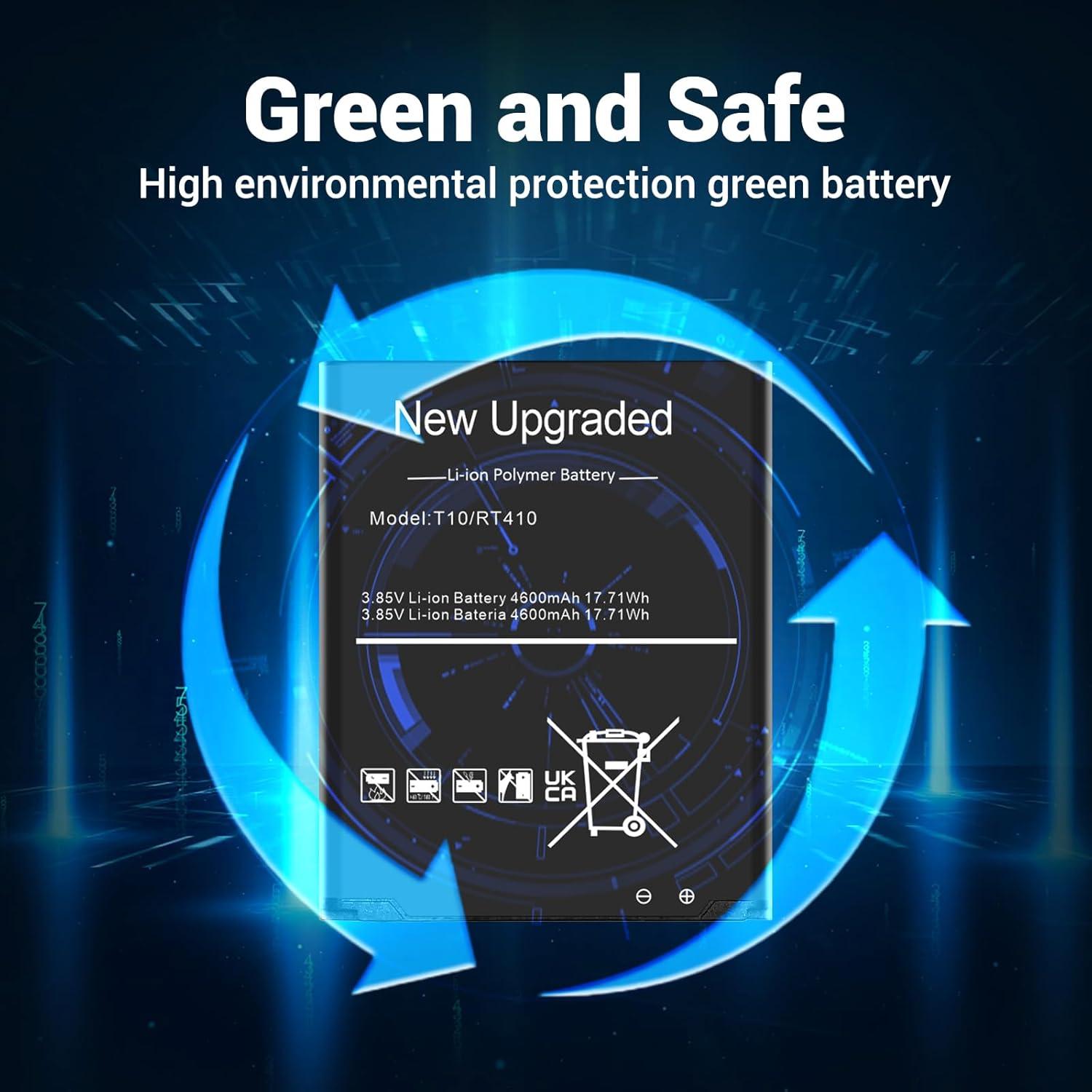 Batería de Reemplazo Franklin T10 4600mAh Li-ion Alta Capacidad