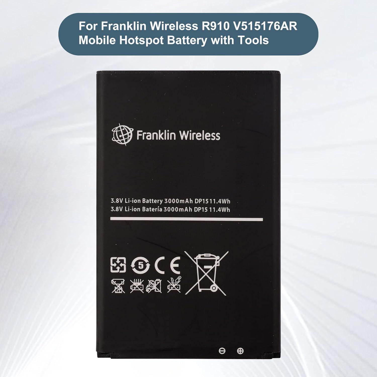Batería de Reemplazo R910 Franklin Wireless 4500mAh