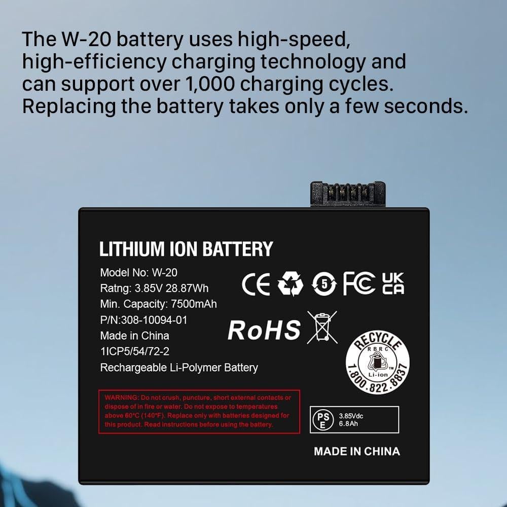Batería W-20 7500mAh para Netgear Nighthawk 5G Hotspot