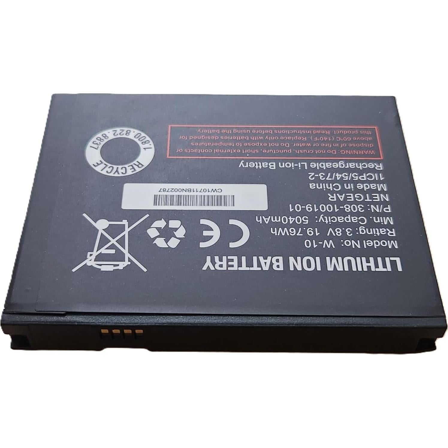 Batería LEOM W-10 5040mAh para enrutador Netgear M1