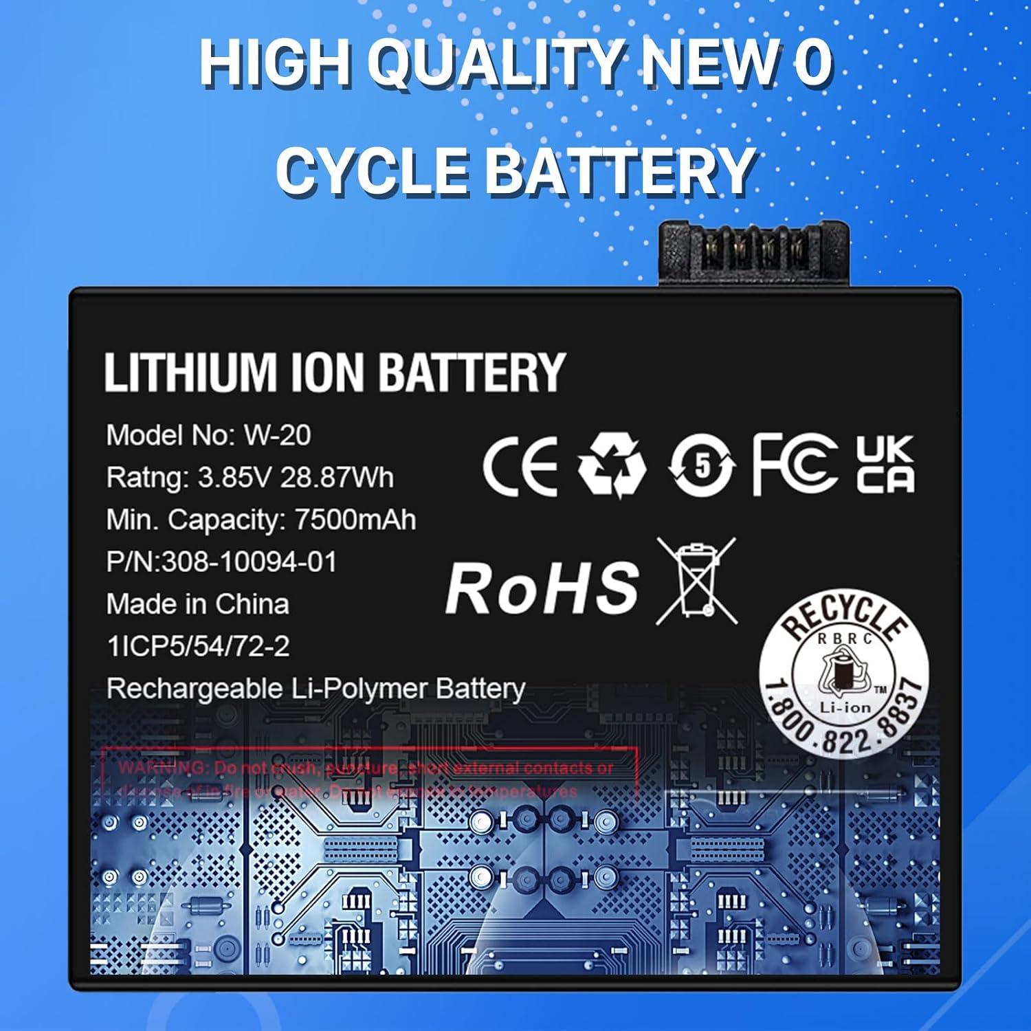 Batería W-20 7500mAh para NETGEAR Nighthawk 5G Hotspot