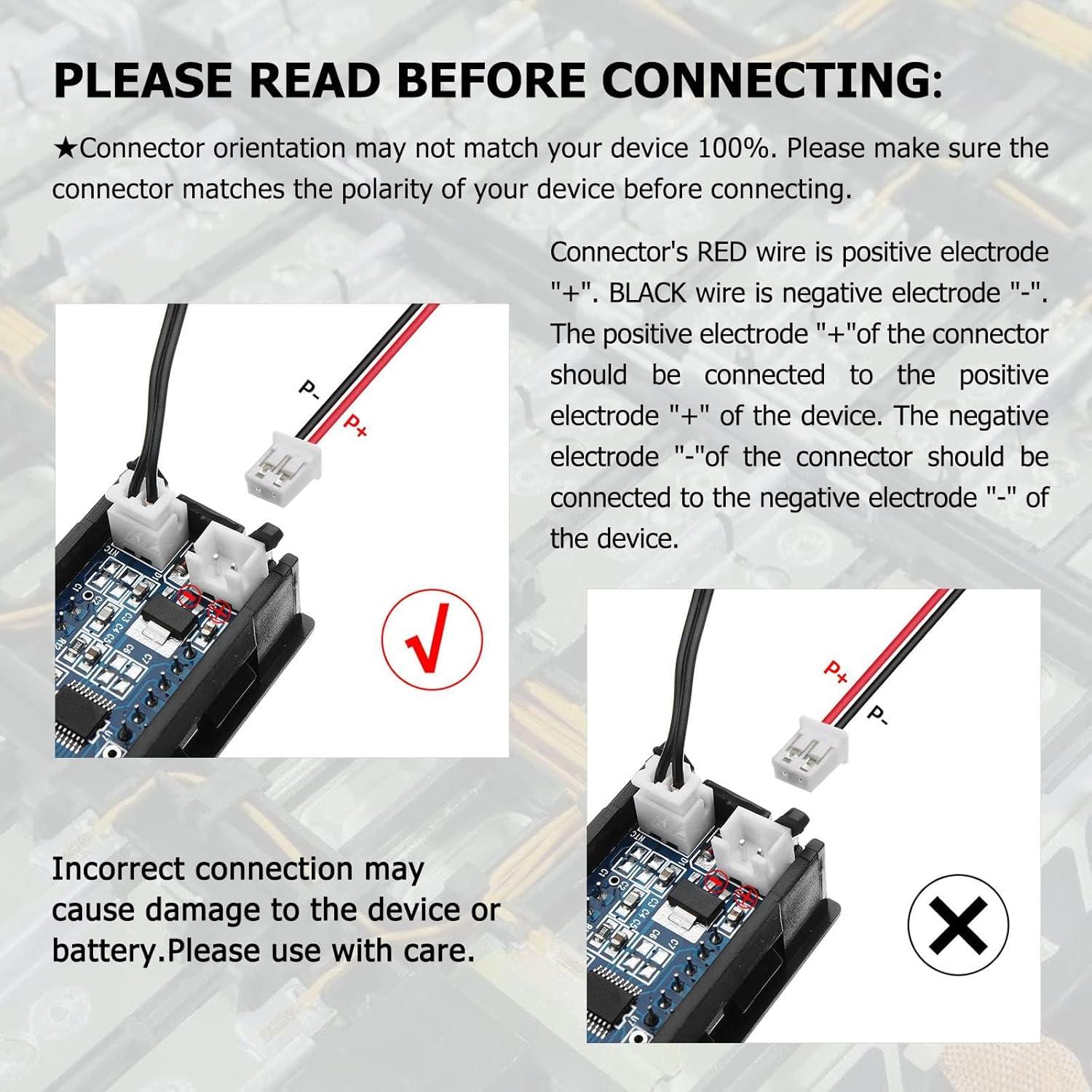 Batería de polímero de litio 3.7V 3200mAh AKZYTUE con conector JST