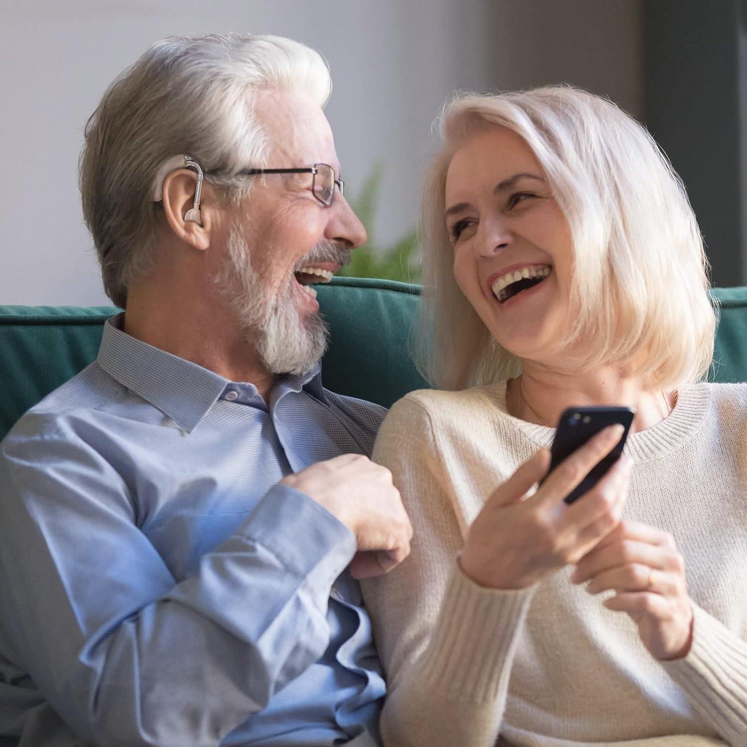 Ayudas Auditivas Recargables LapEasy con Cancelación de Ruido