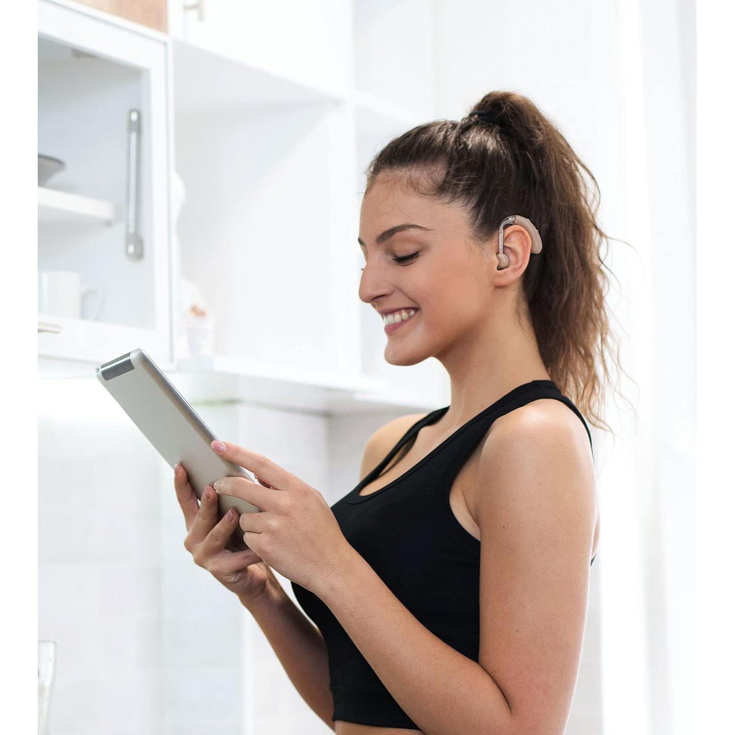 Ayudas Auditivas Recargables LapEasy con Cancelación de Ruido