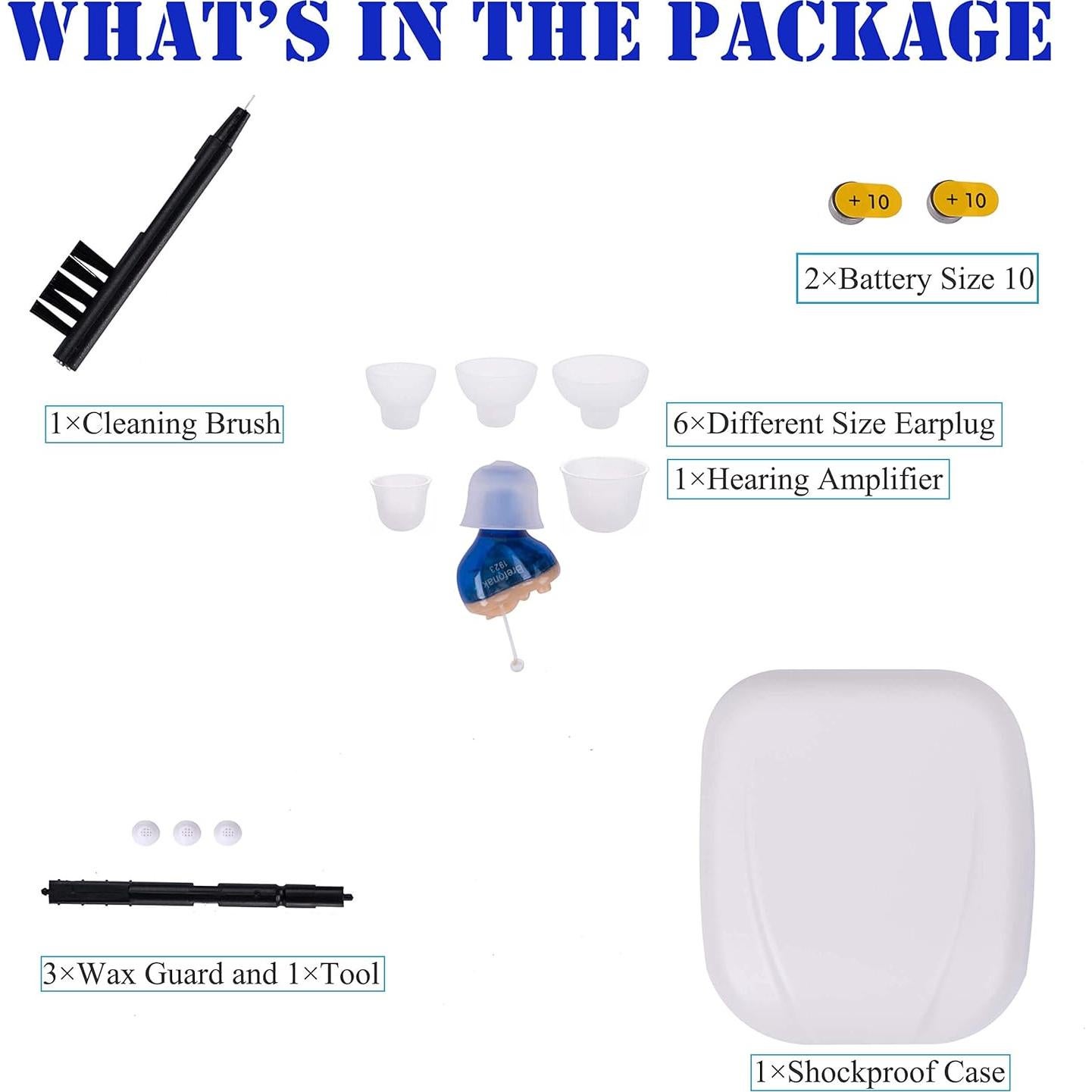 Amplificador de Audición Digital PSAP Xiamen - Oído Izquierdo