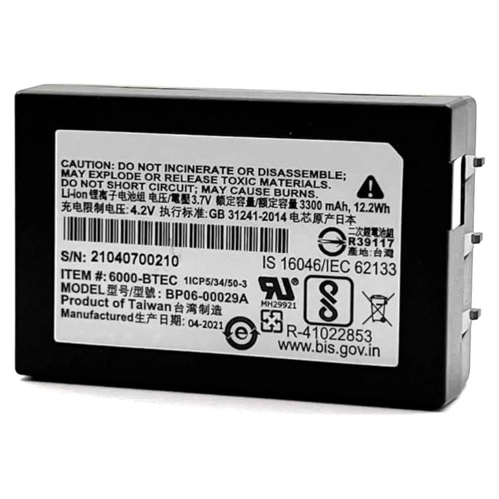 Batería de Reemplazo Honeywell 3.7V 3300mAh para Escáner