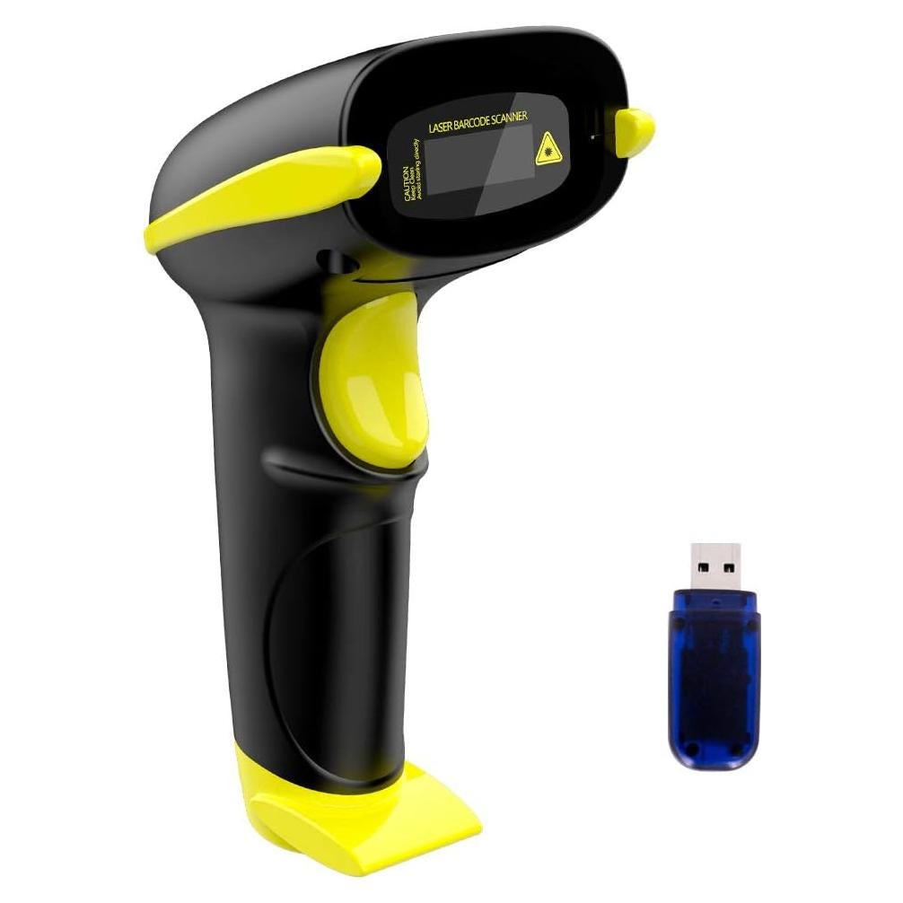 Escáner de Código de Barras Inalámbrico NADAMOO 1D USB