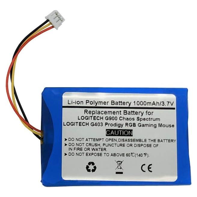 Batería de Reemplazo Starnovo 1000mAh 3.7V para Logitech G903 G900 G703 G403