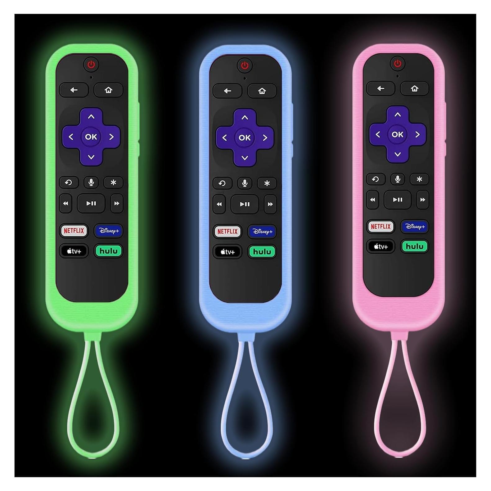 Funda de Silicona Brillante para Control Remoto TCL Roku RC280