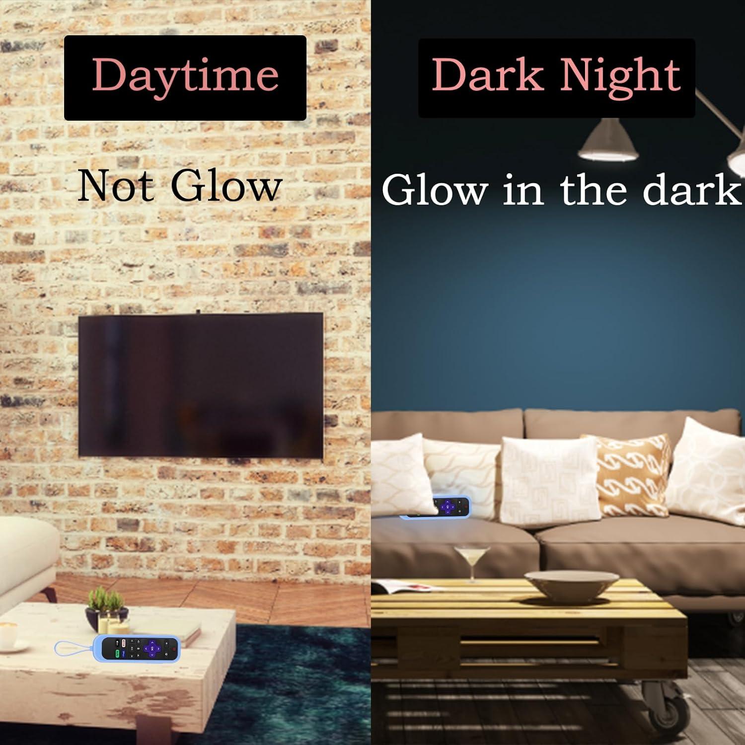 Funda de Silicona Brillante para Control Remoto TCL Roku RC280