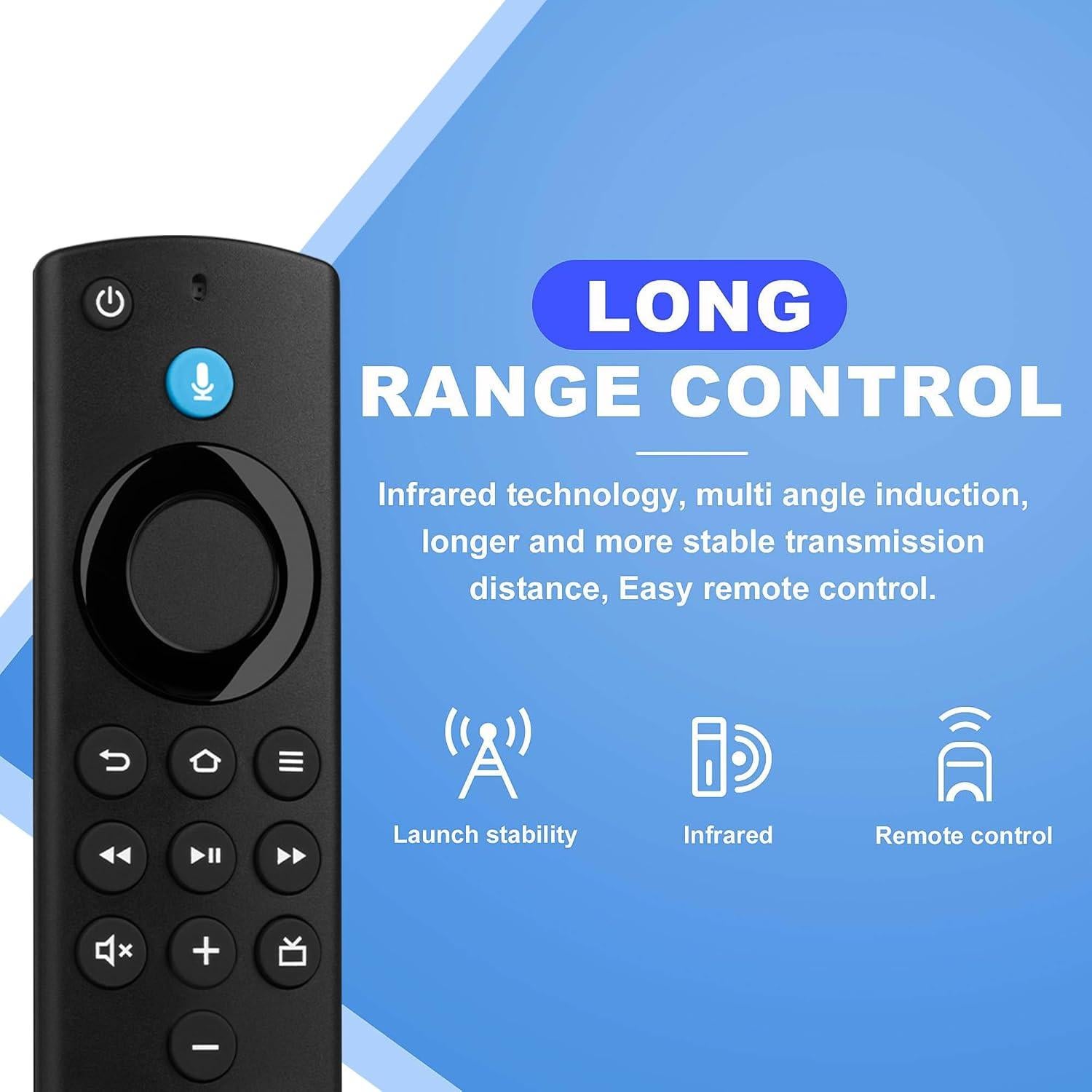 Control Remoto Reemplazo LoLaSta para Smart TV y Stick 4K