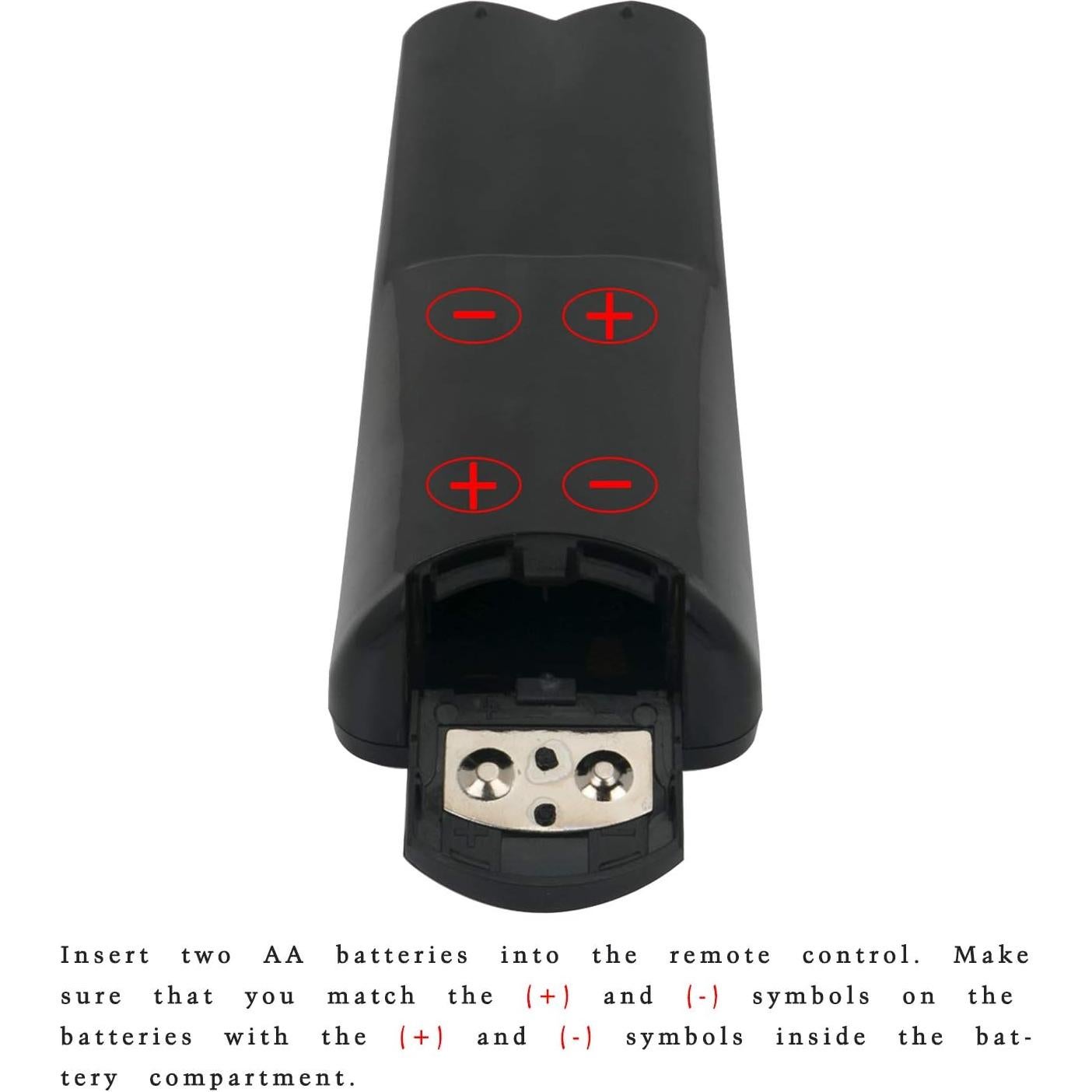 Control Remoto VR2 Reemplazo para TV Vizio - Compatible con Modelos VL260M, VL320M, VL370M