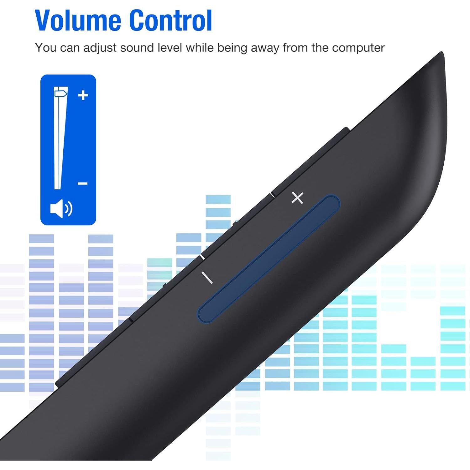 Controlador de Presentación Inalámbrico DinoFire RCRF-021 Bluetooth y RF