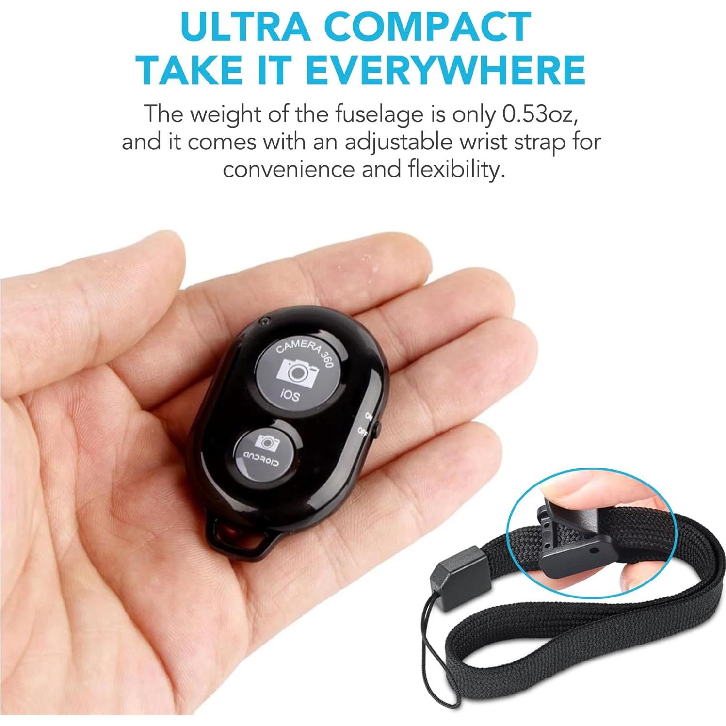 Paquete de 2 Control Remoto Inalámbrico Skoutag P1 para iPhone y Android