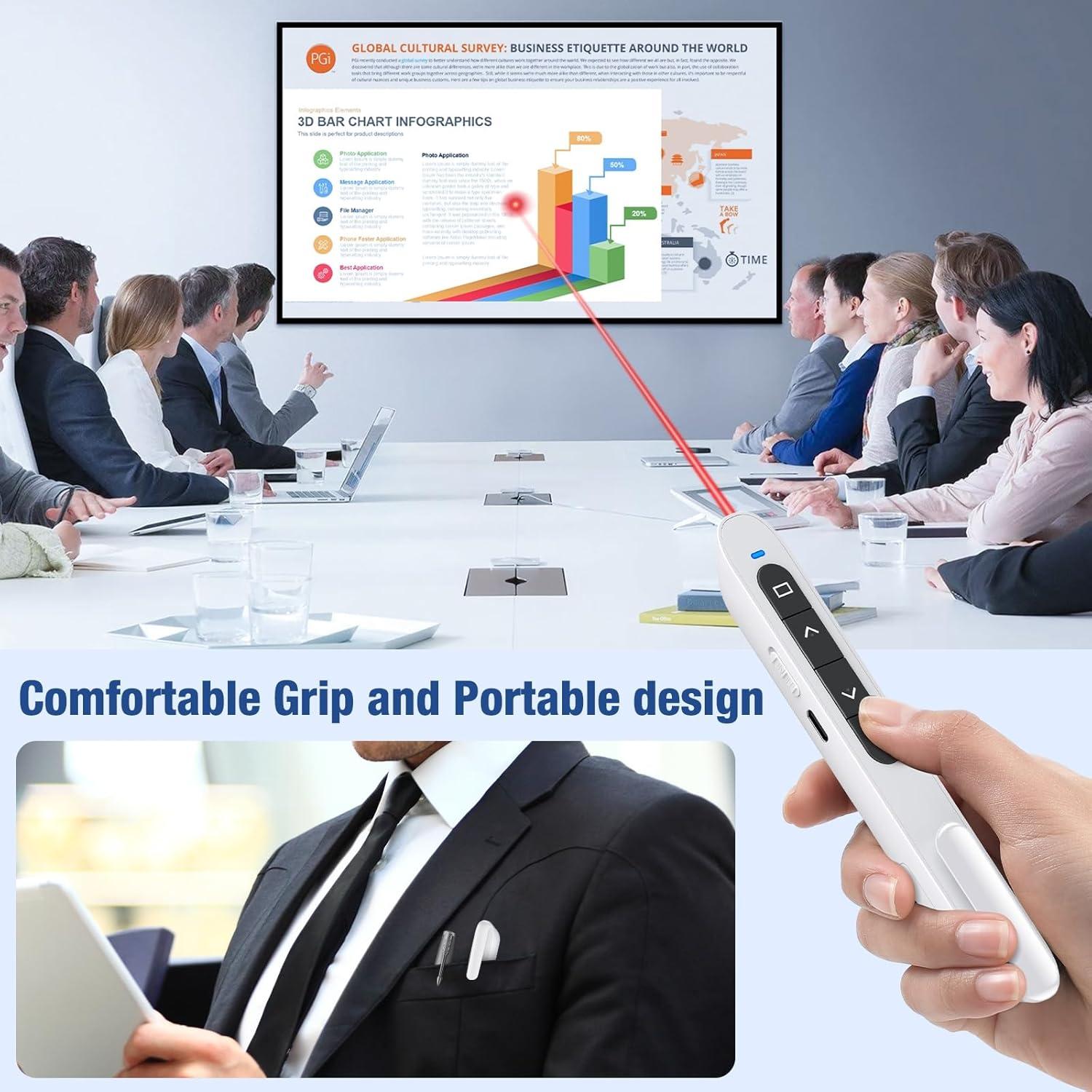 Controlador de Presentación Inalámbrico USB-C Shenzhen WP202