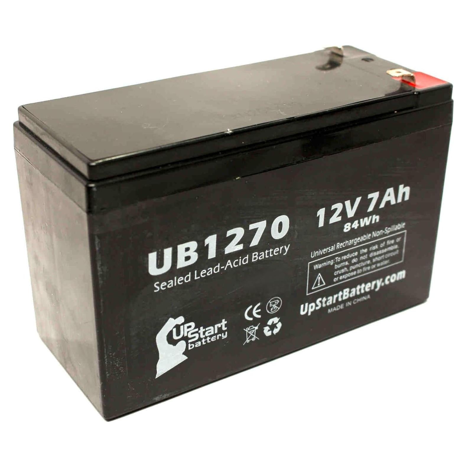 Batería Plomo Ácido Sellada UpStart UB1270 12V 7Ah F1