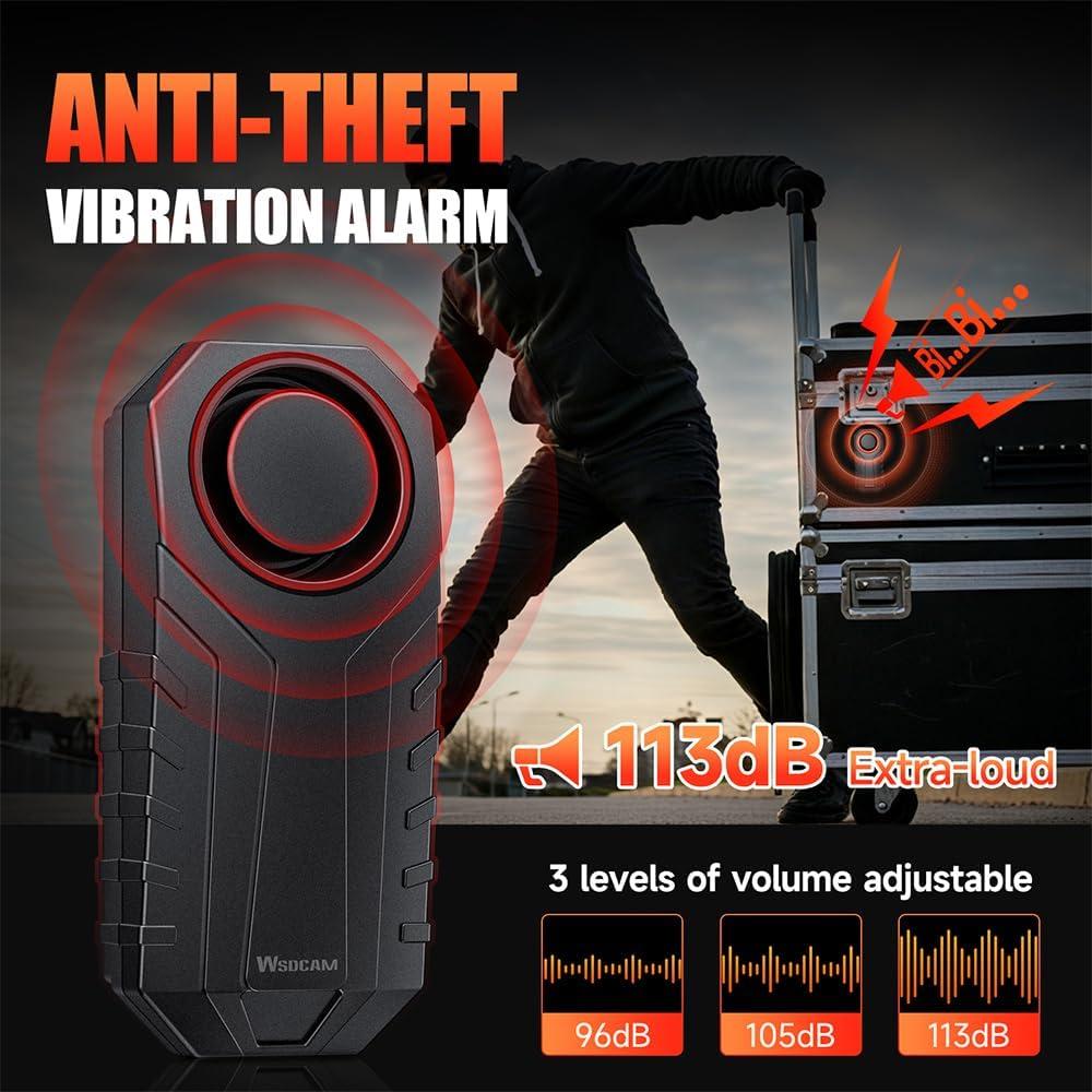 Alarma Antirrobo WSDCAM para Remolque con Control Remoto IP65