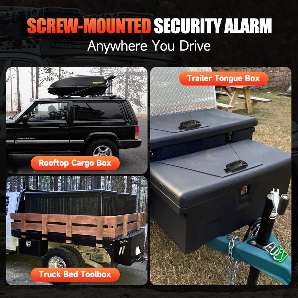 Alarma Antirrobo WSDCAM para Remolque con Control Remoto IP65