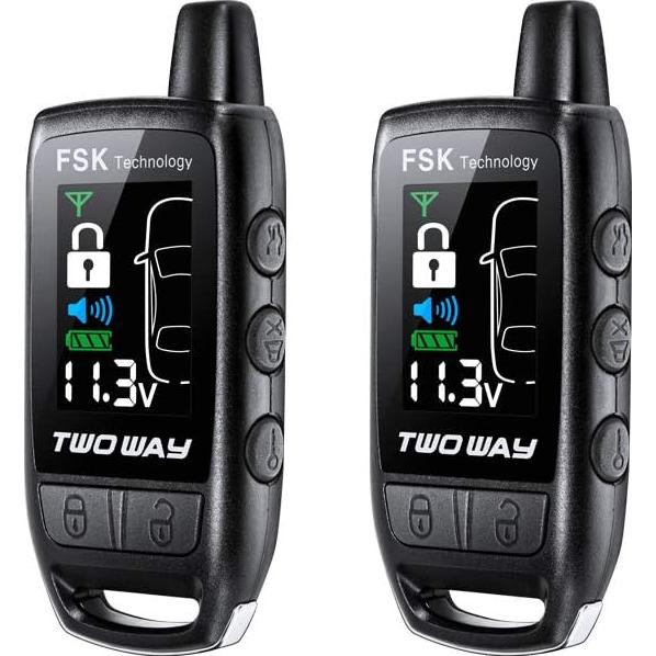 Sistema de Alarma para Automóvil EASYGUARD EC206-B 2 Vías LCD