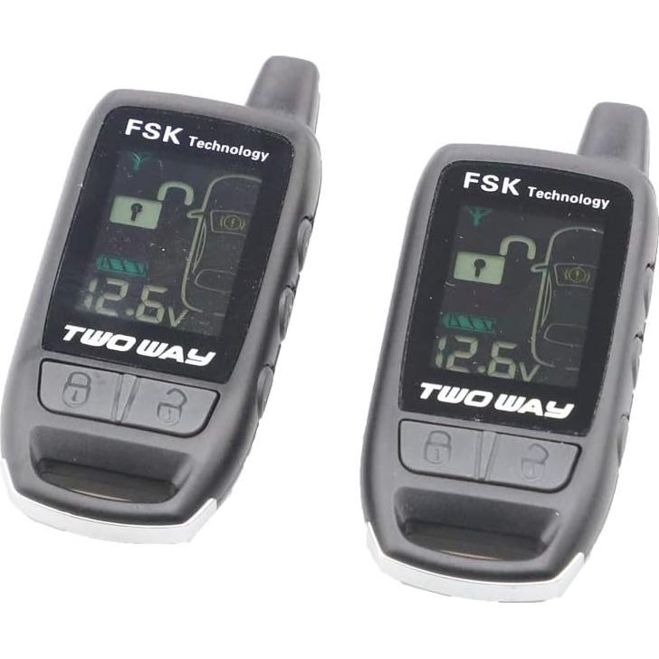 Sistema de Alarma para Automóvil EASYGUARD EC206-B 2 Vías LCD