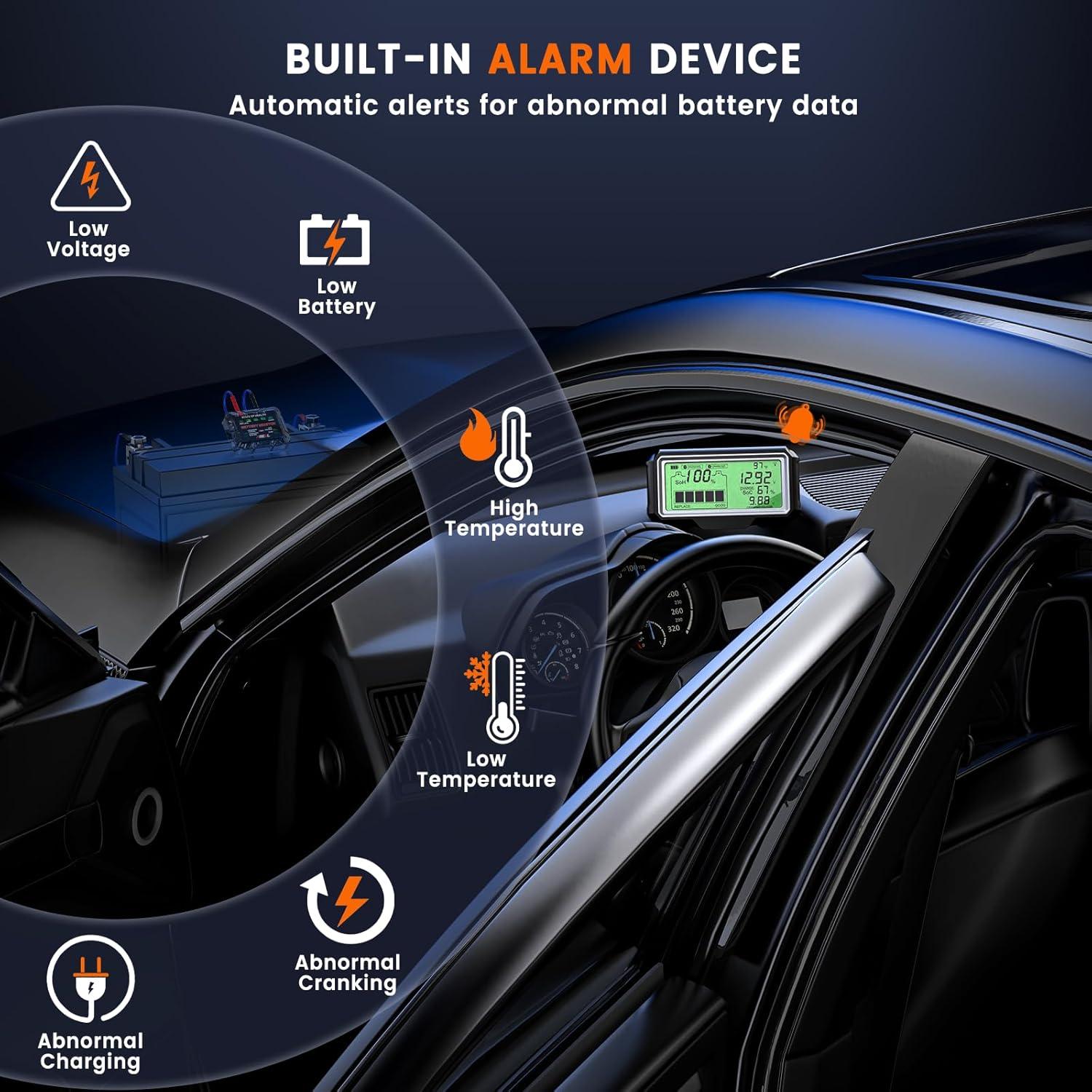 Monitor de Batería Inalámbrico ANCEL BM200 PRO 12V