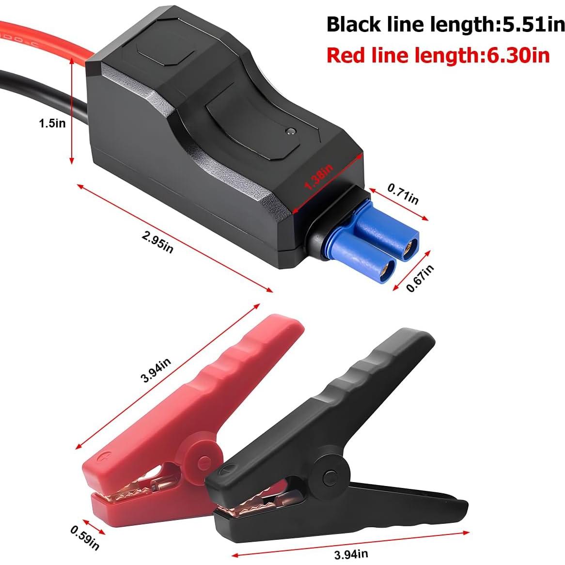 Pinzas de Arranque Osilly 500A 12V para Coche y SUV