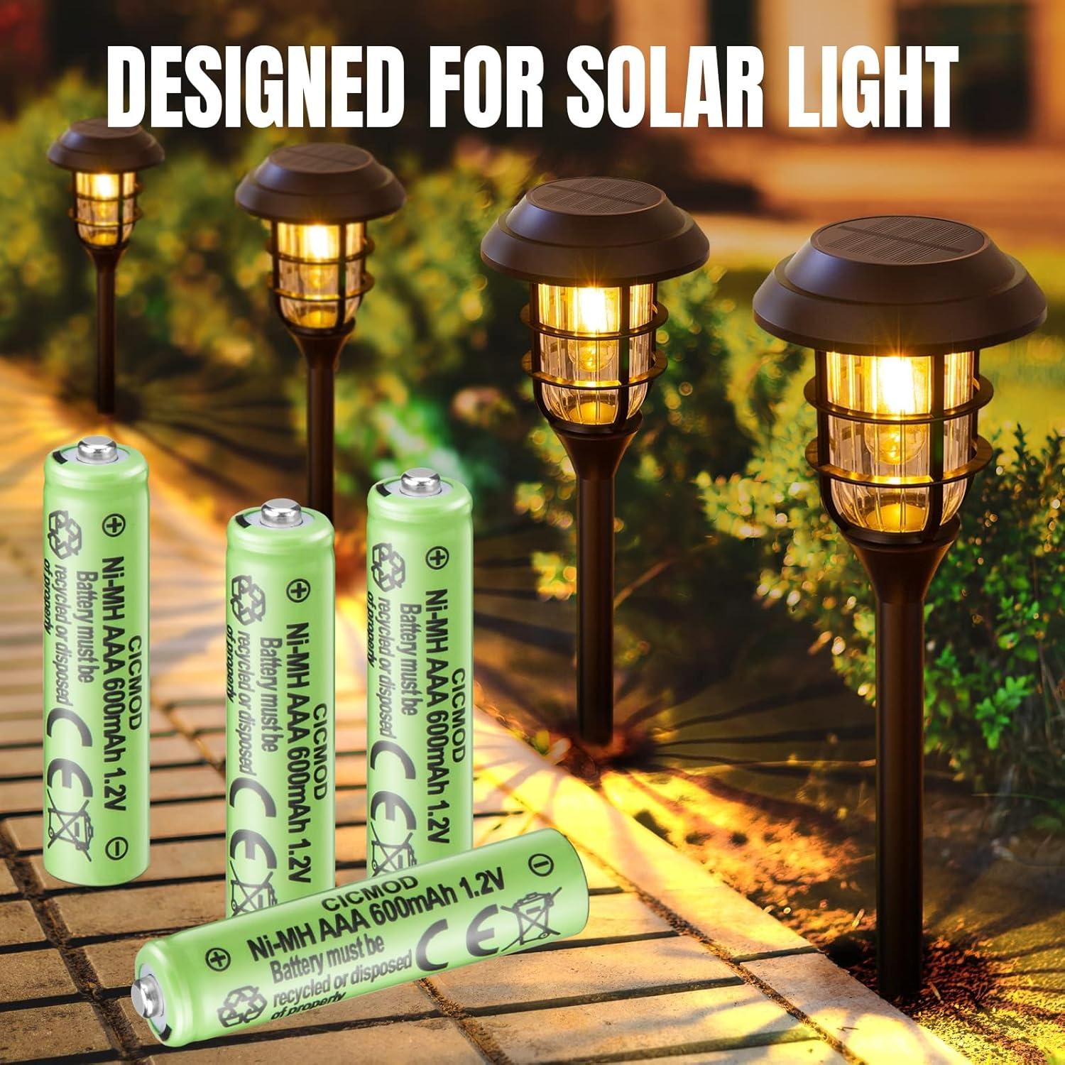 Baterías Recargables AAA CICMOD 1.2V 600mAh Paquete de 8