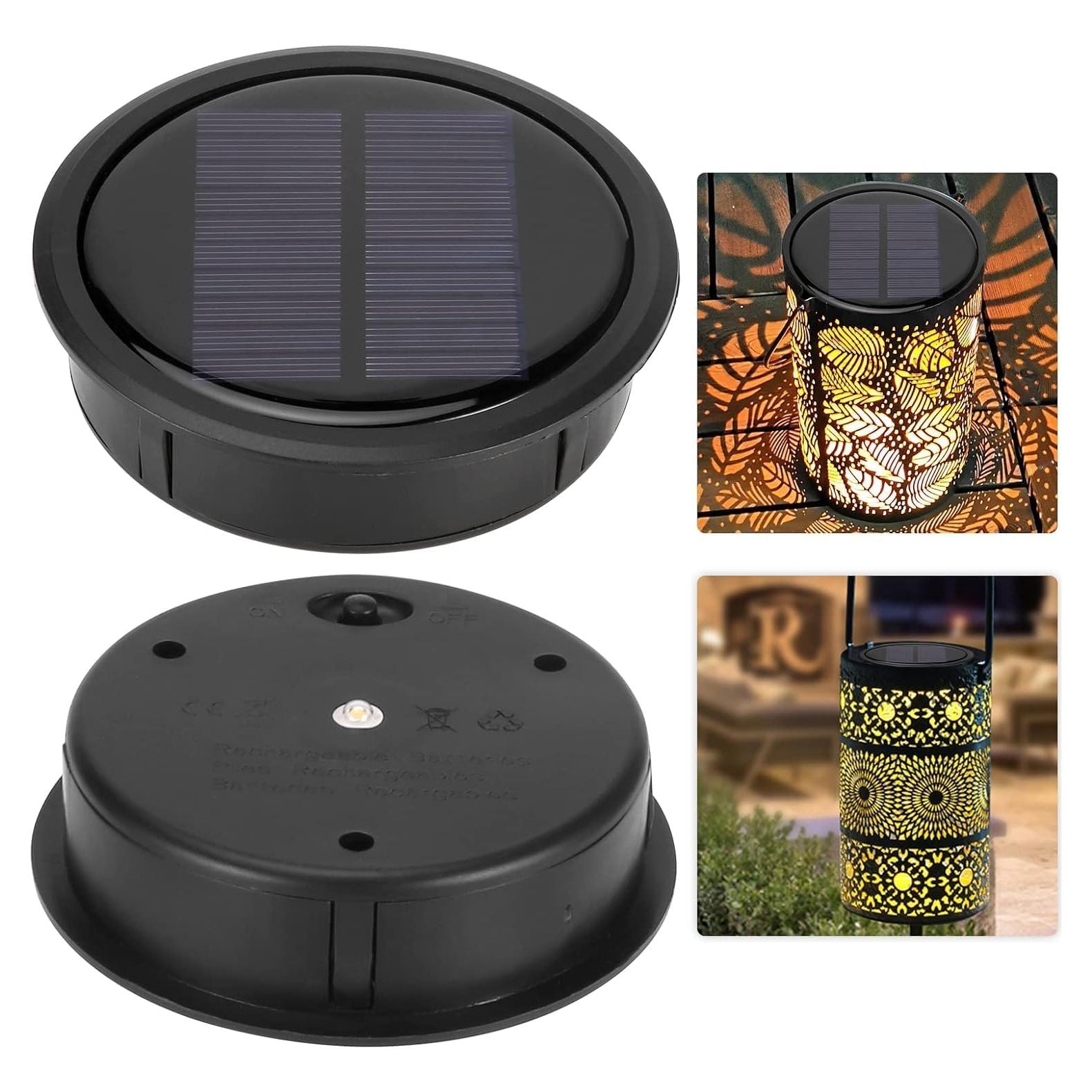 Tapa de Reemplazo Solar MAEATHOO para Faroles Colgantes 10.5 cm