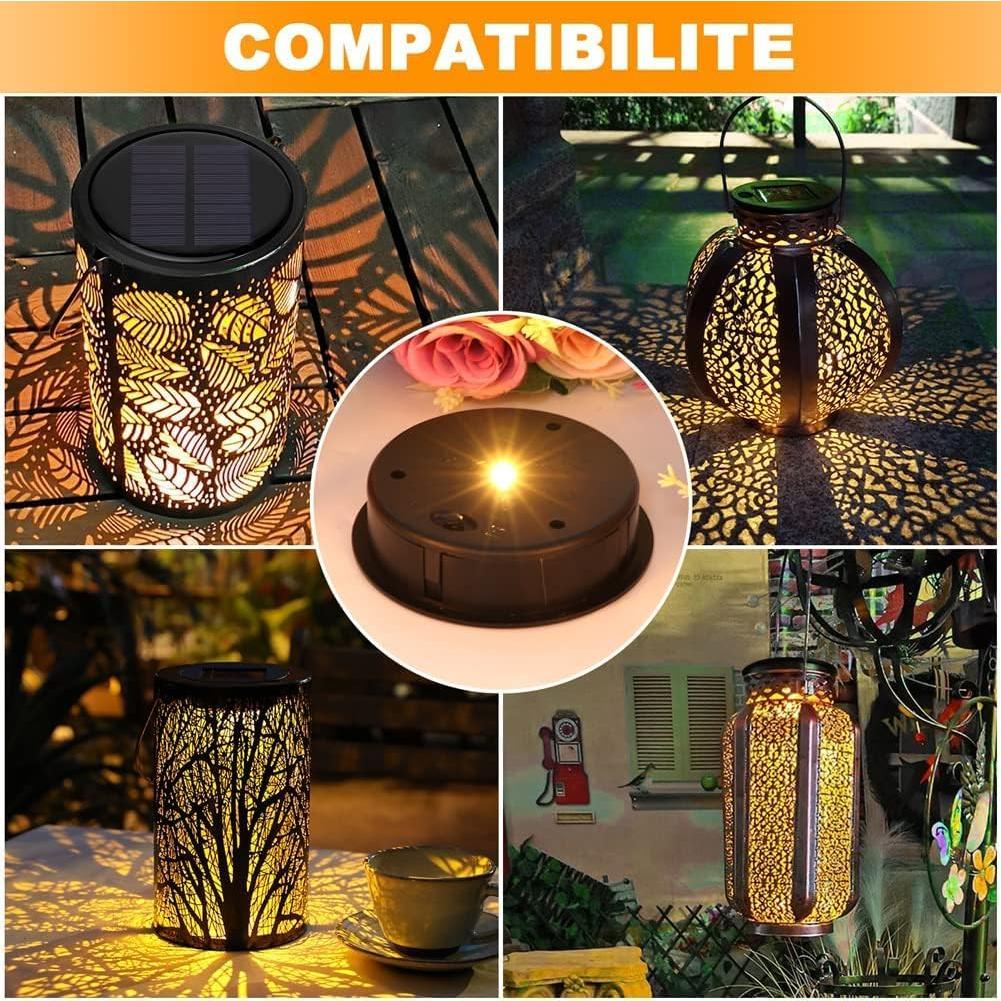 Tapa de Reemplazo Solar MAEATHOO para Faroles Colgantes 10.5 cm