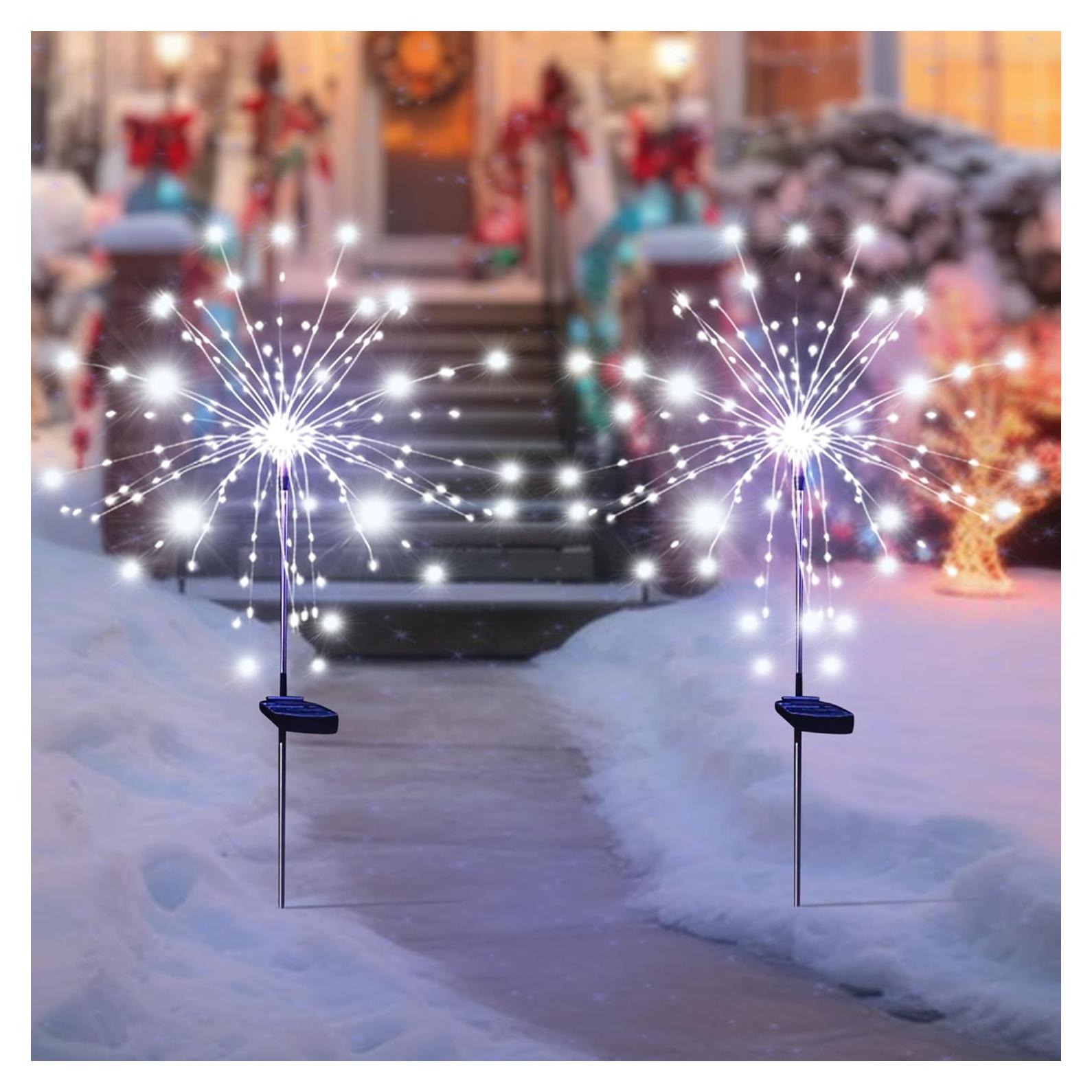 Luces de Fuegos Artificiales Solar Impermeables SolarEra 120 LED
