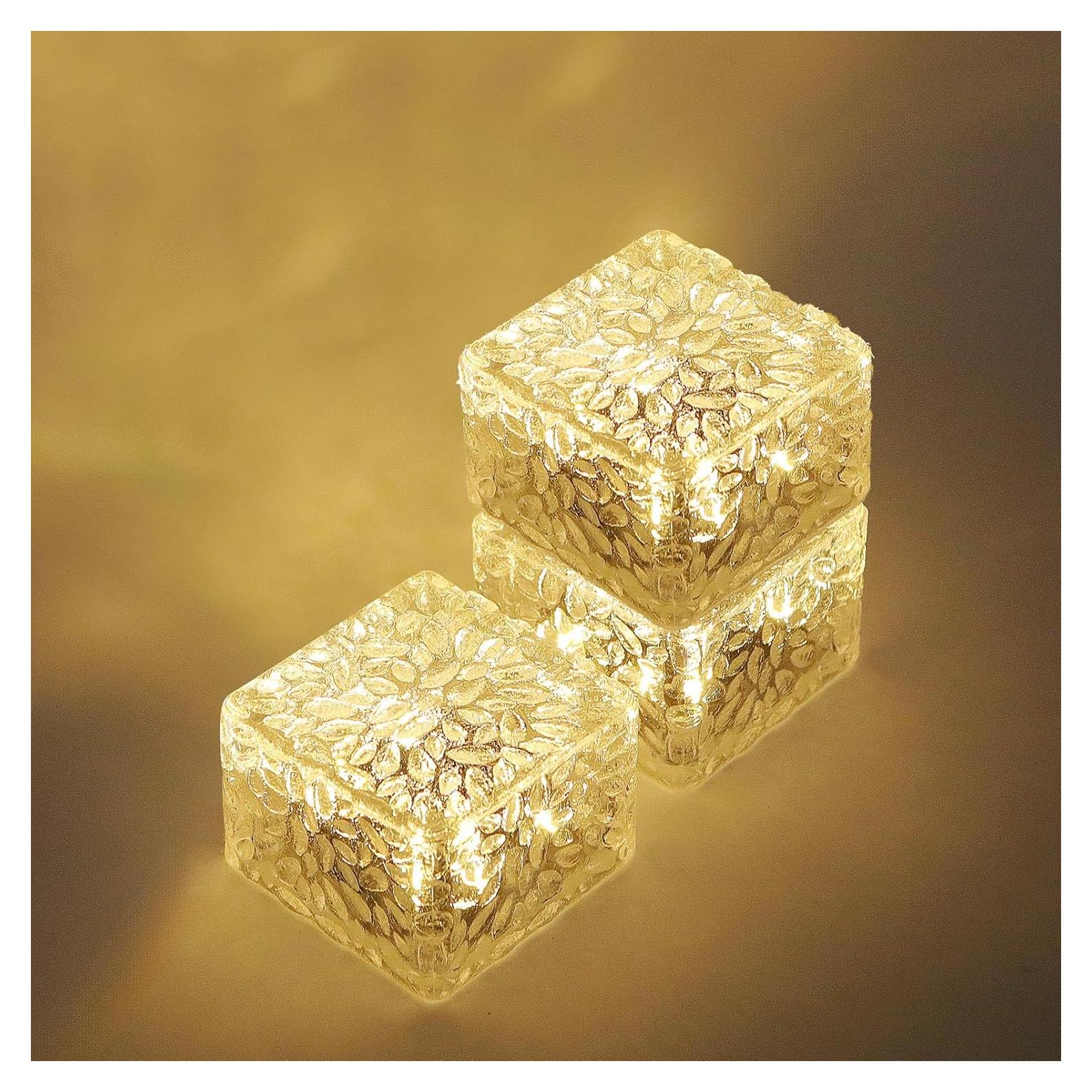 Luces de Ladrillo Solar MLKNK - 3 Paquete Luz Cálida Jardín