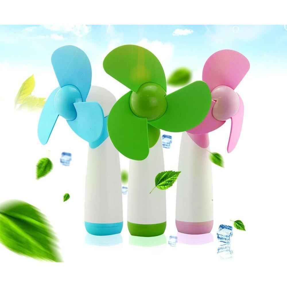 Mini Ventilador de Mano JDYYICZ Verde 15x7 cm Batería