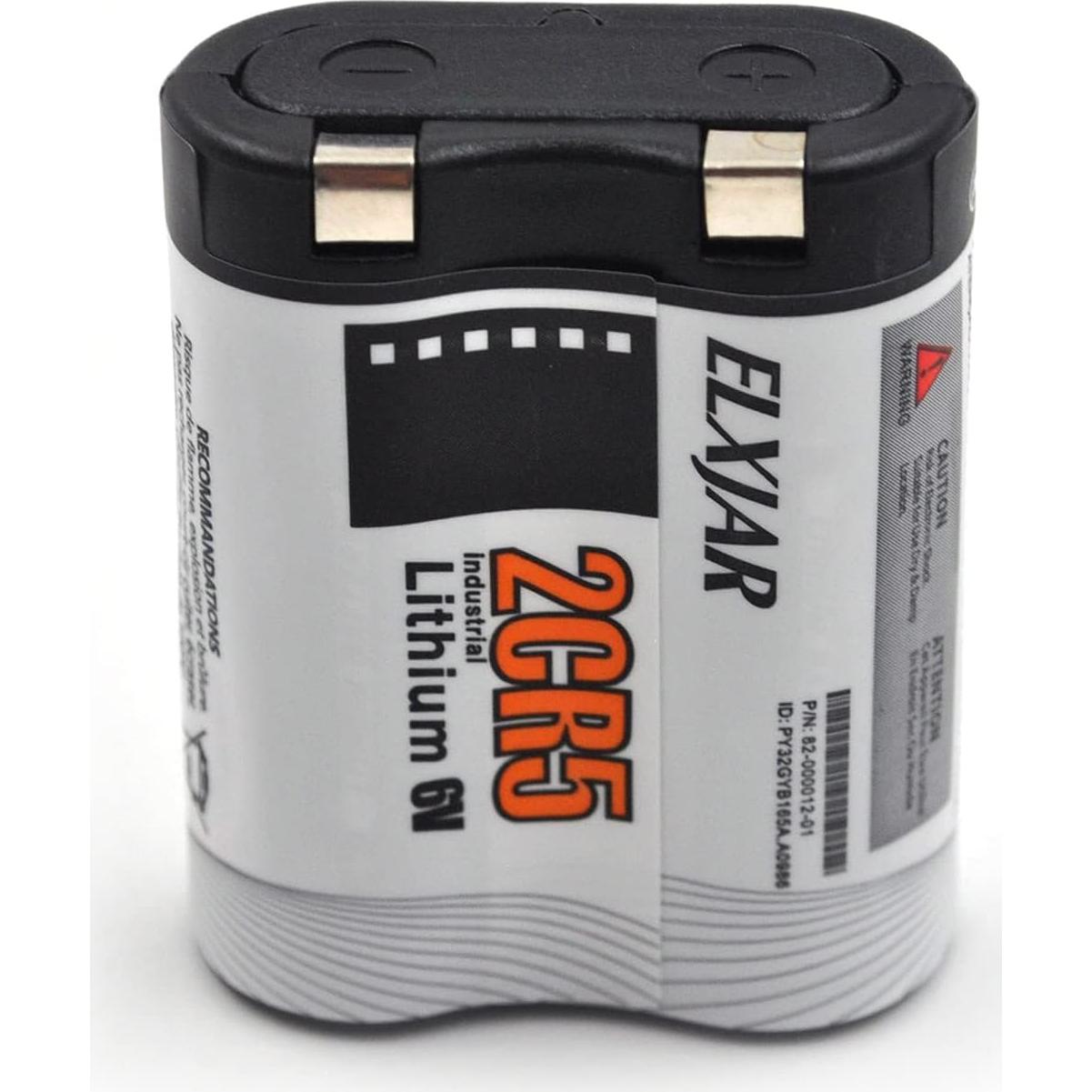 Baterías de Litio 2CR5 6V 1300mAh Elxjar - Paquete de 5