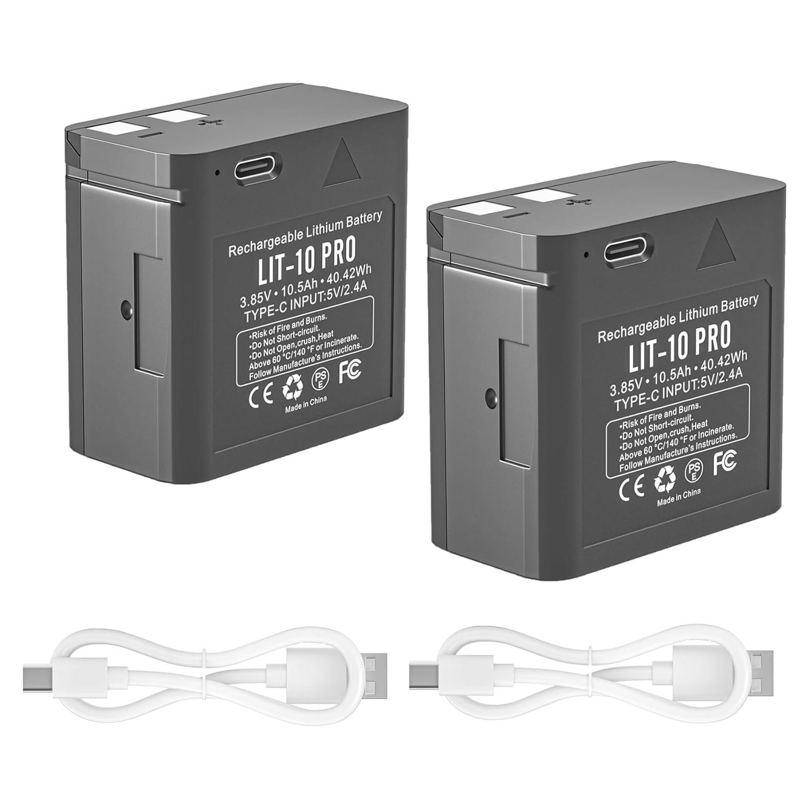 Batería Recargable LIT-10 Pro 10500mAh para Cámaras SpyPoint