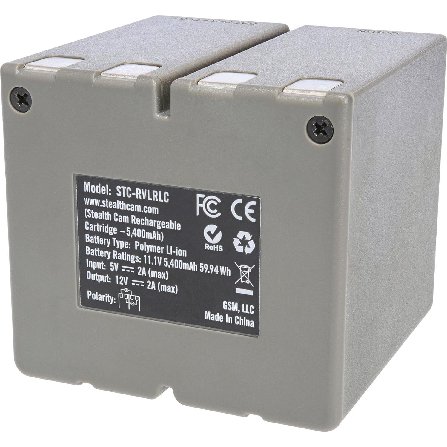 Batería de Litio Recargable GSM Outdoors 5400mAh USB-C