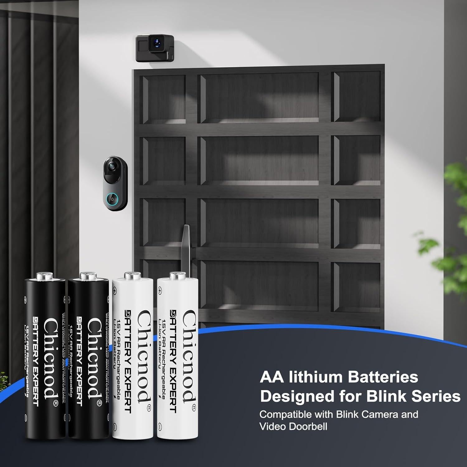 Baterías AA Recargables Litio 3800mWh con Cargador USB-C