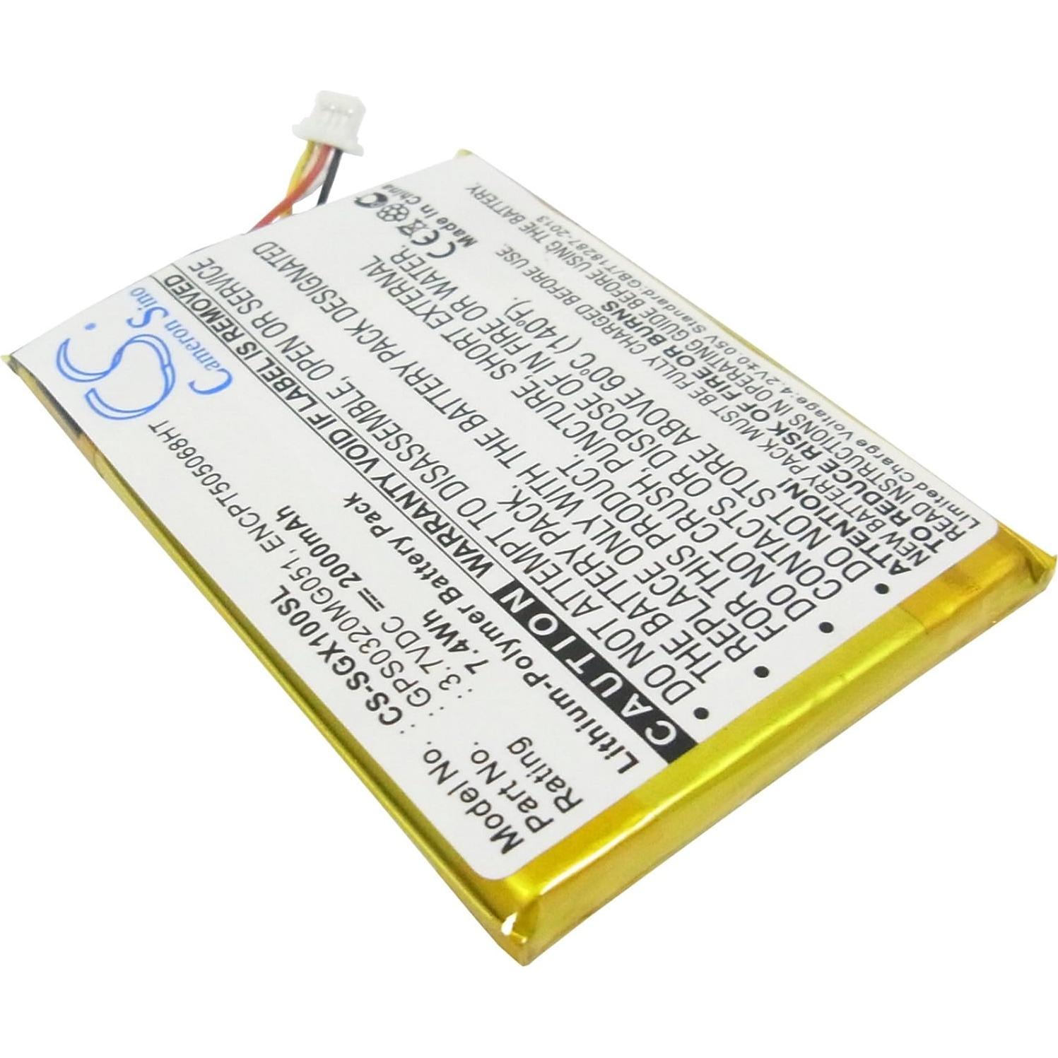 Batería FITHOOD 2000mAh para SkyGolf SGX Breeze SGXW