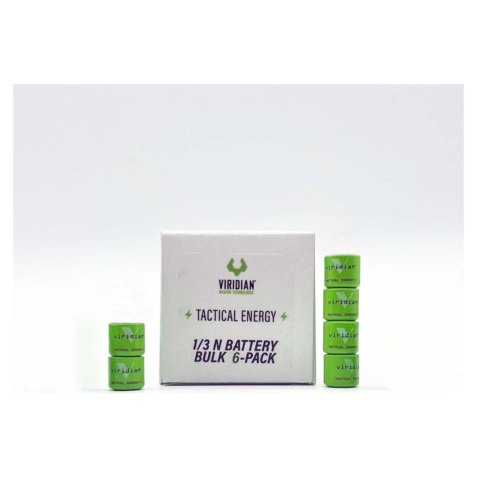 Baterías de Litio Viridian CR 1/3N Tactical Energy Plus 6 Unidades