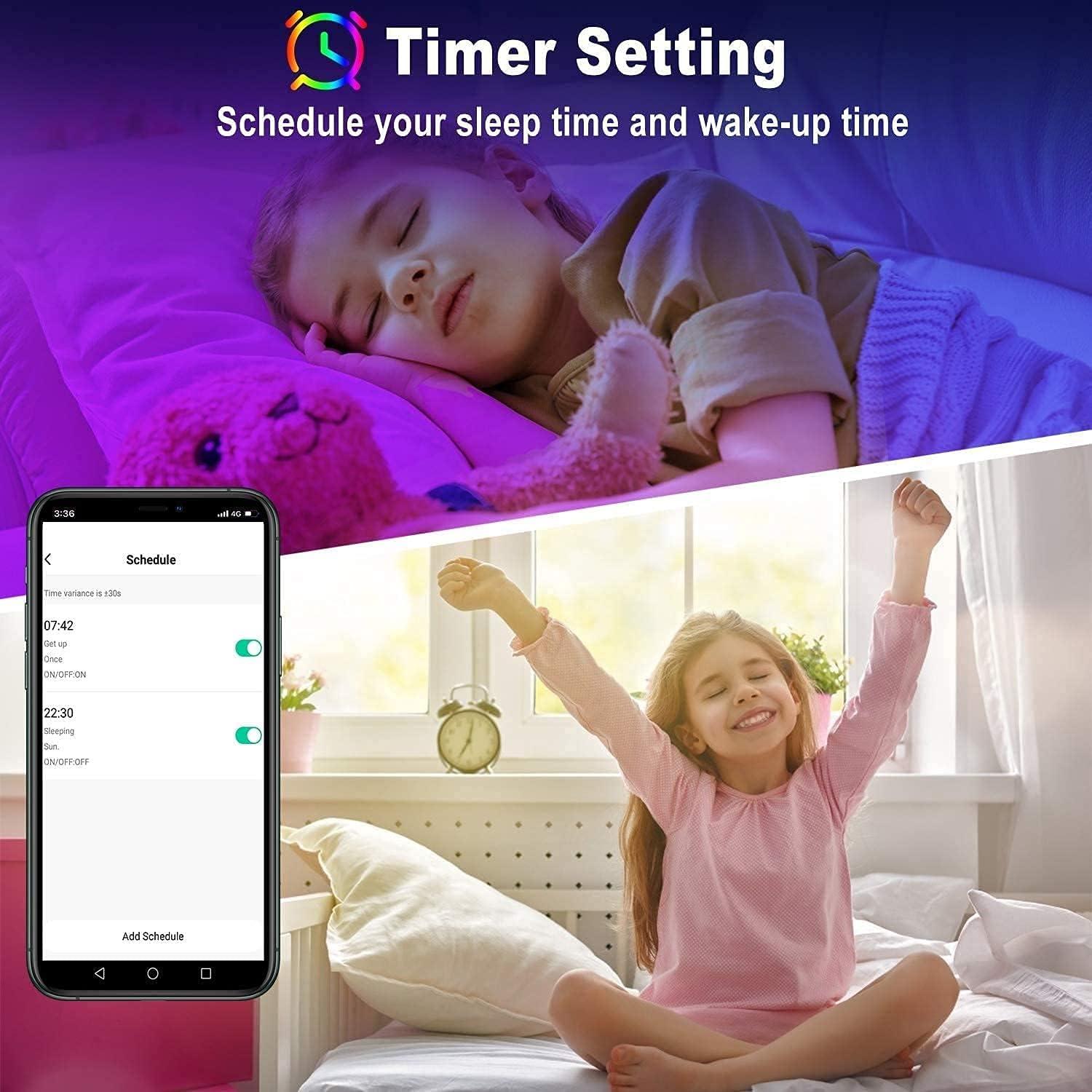 Tira LED 15,24 m Keepsmile RGB Control APP Bluetooth