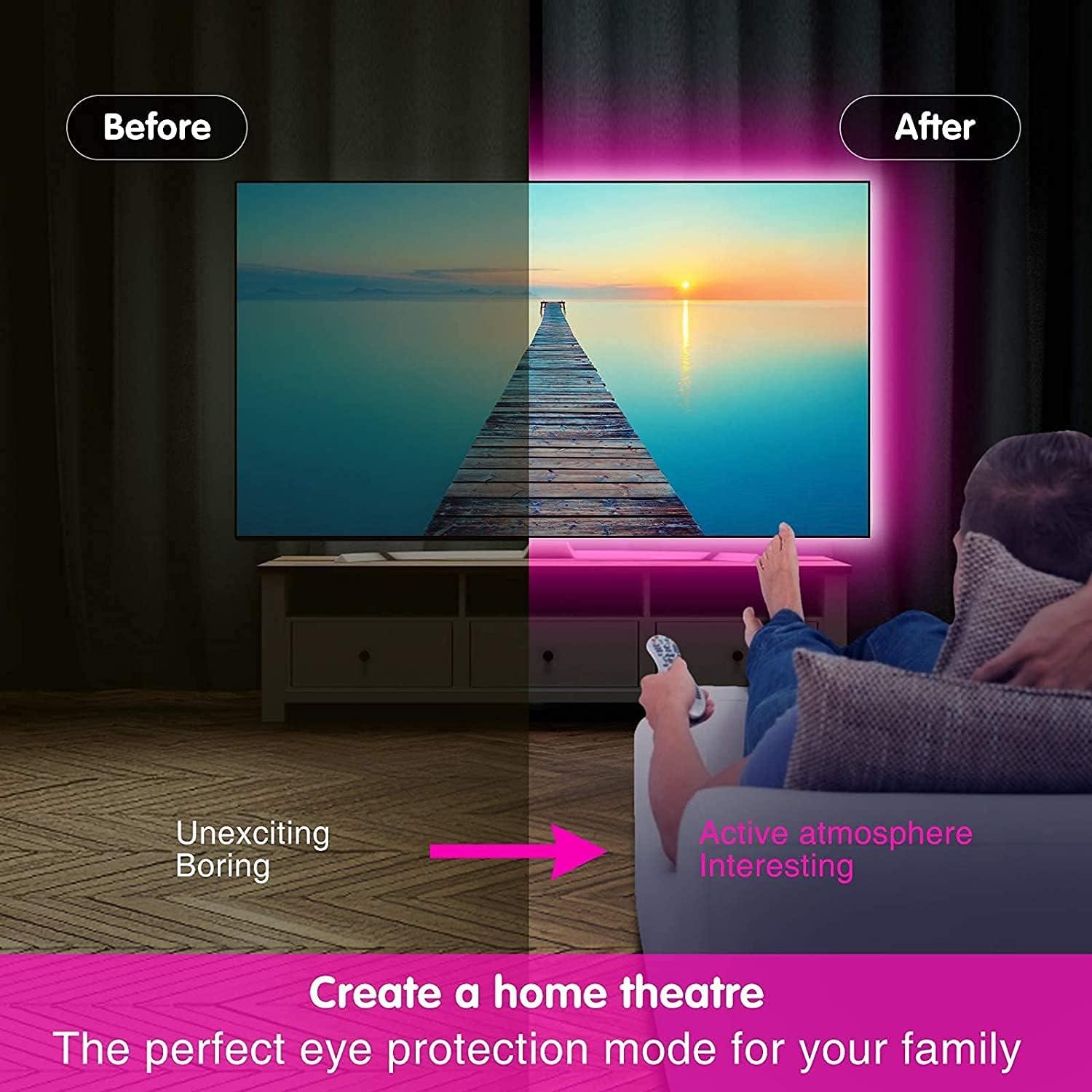 Tira LED 15,24 m Keepsmile RGB Control APP Bluetooth