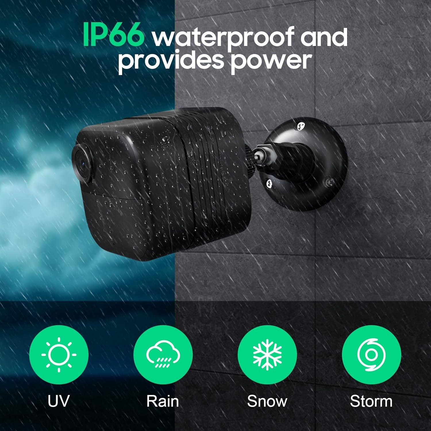 Batería Recargable Aiobuvr 6000mAh para Blink Outdoor 4