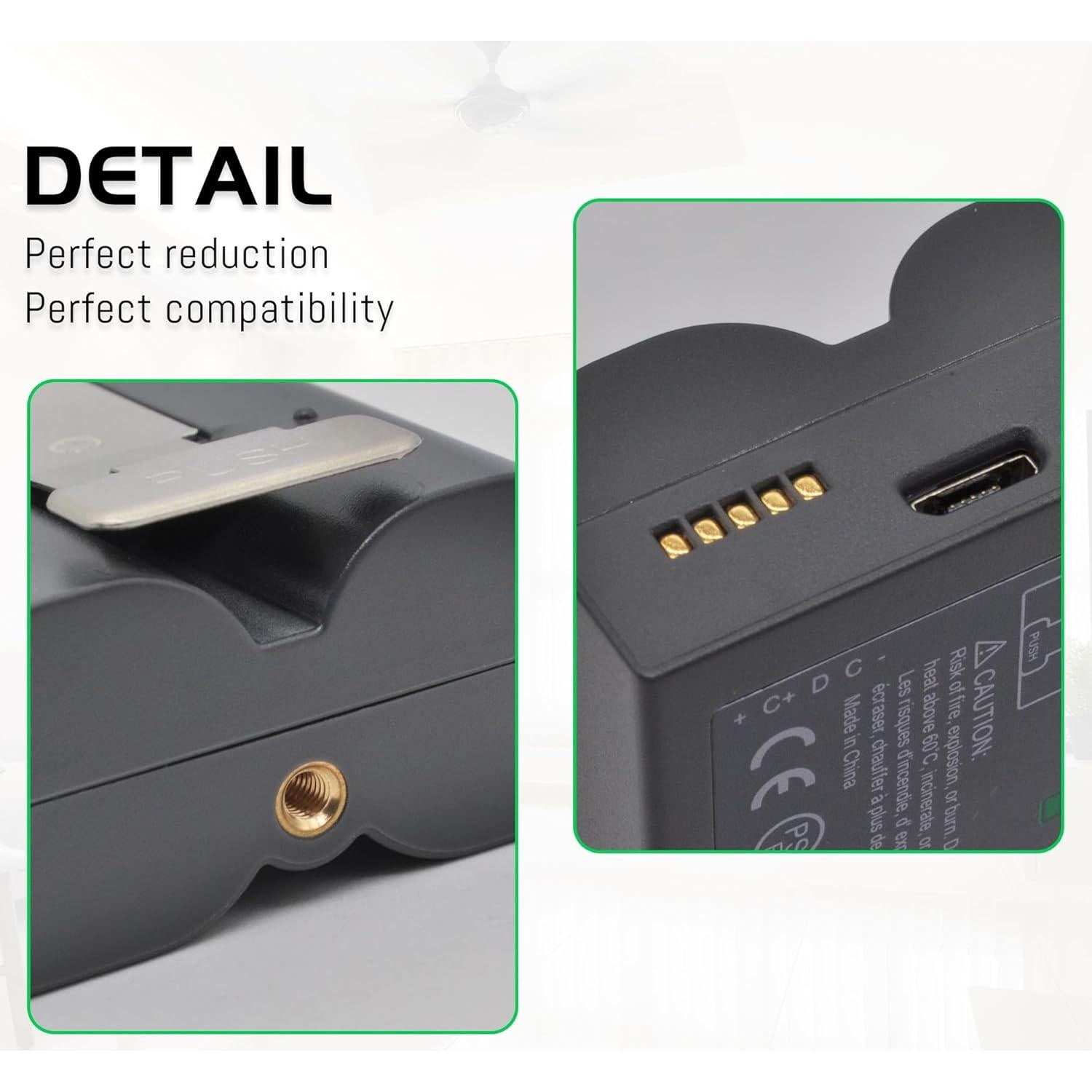 Batería V4 Recargable para Timbre de Video Ring 2/3/4 6040mAh