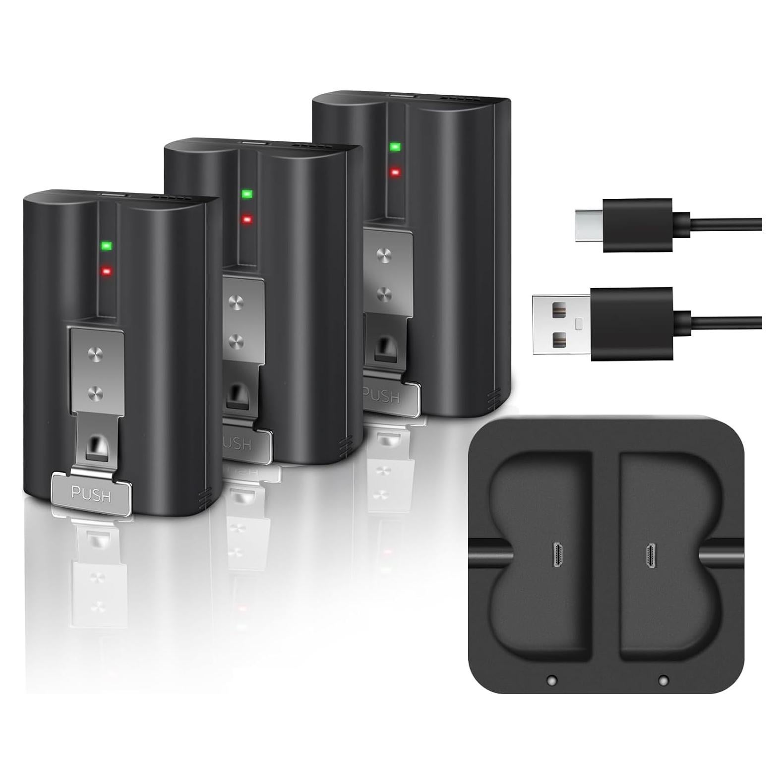 Paquete de 3 Baterías Li-ion 6040mAh + Cargador BolidTec