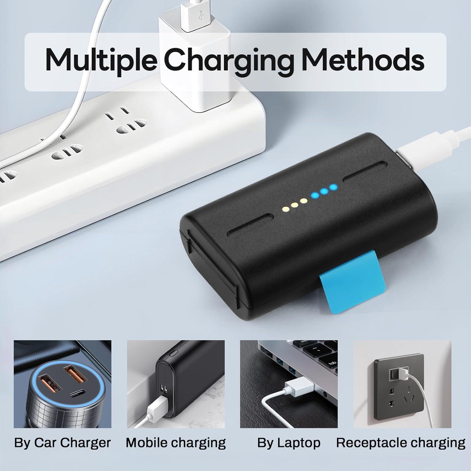 Batería Reemplazo 7000mAh para Cámara Inalámbrica SimpliSafe