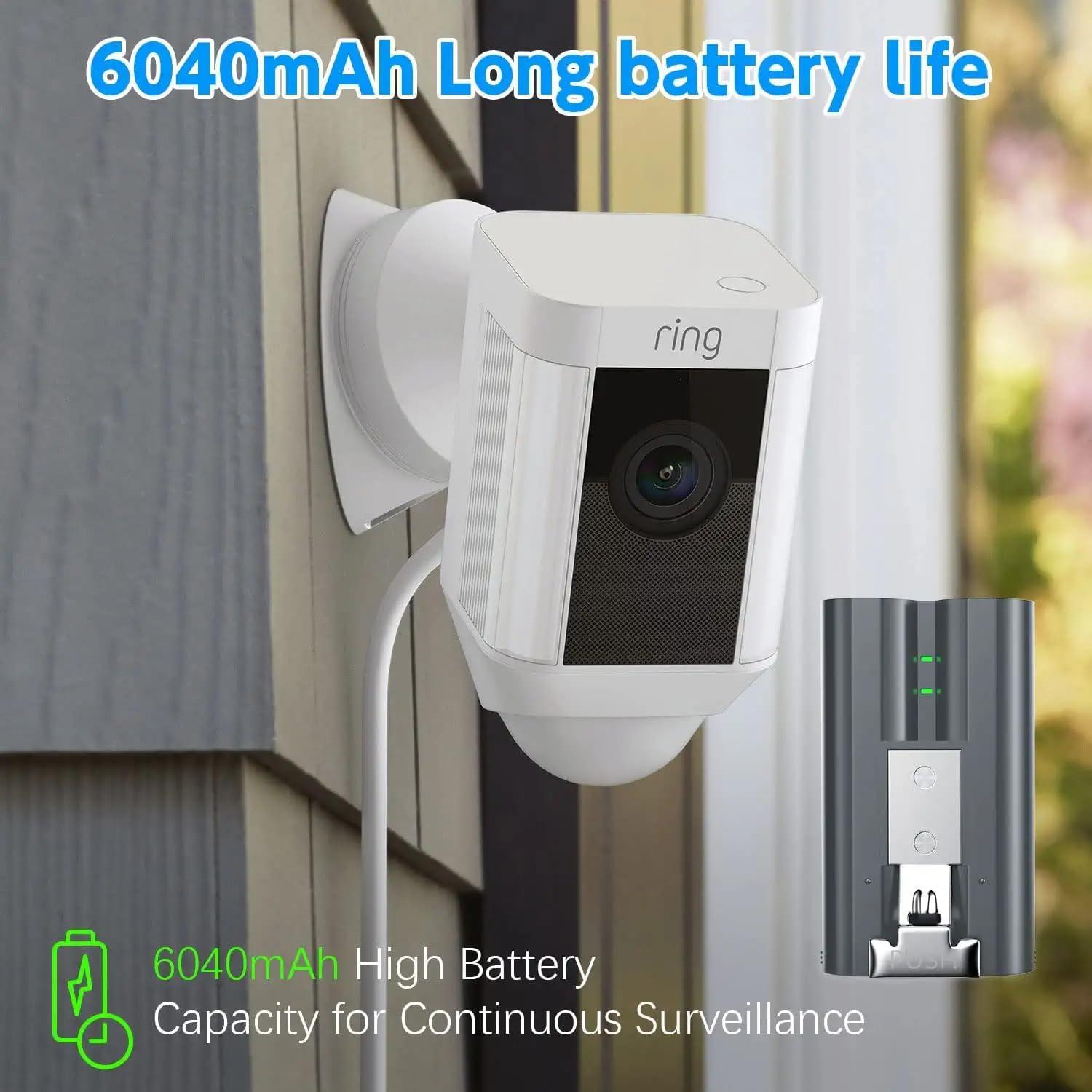 Batería V4 CQCBD para Cámara de Timbre Ring 2 3 4 Recargable