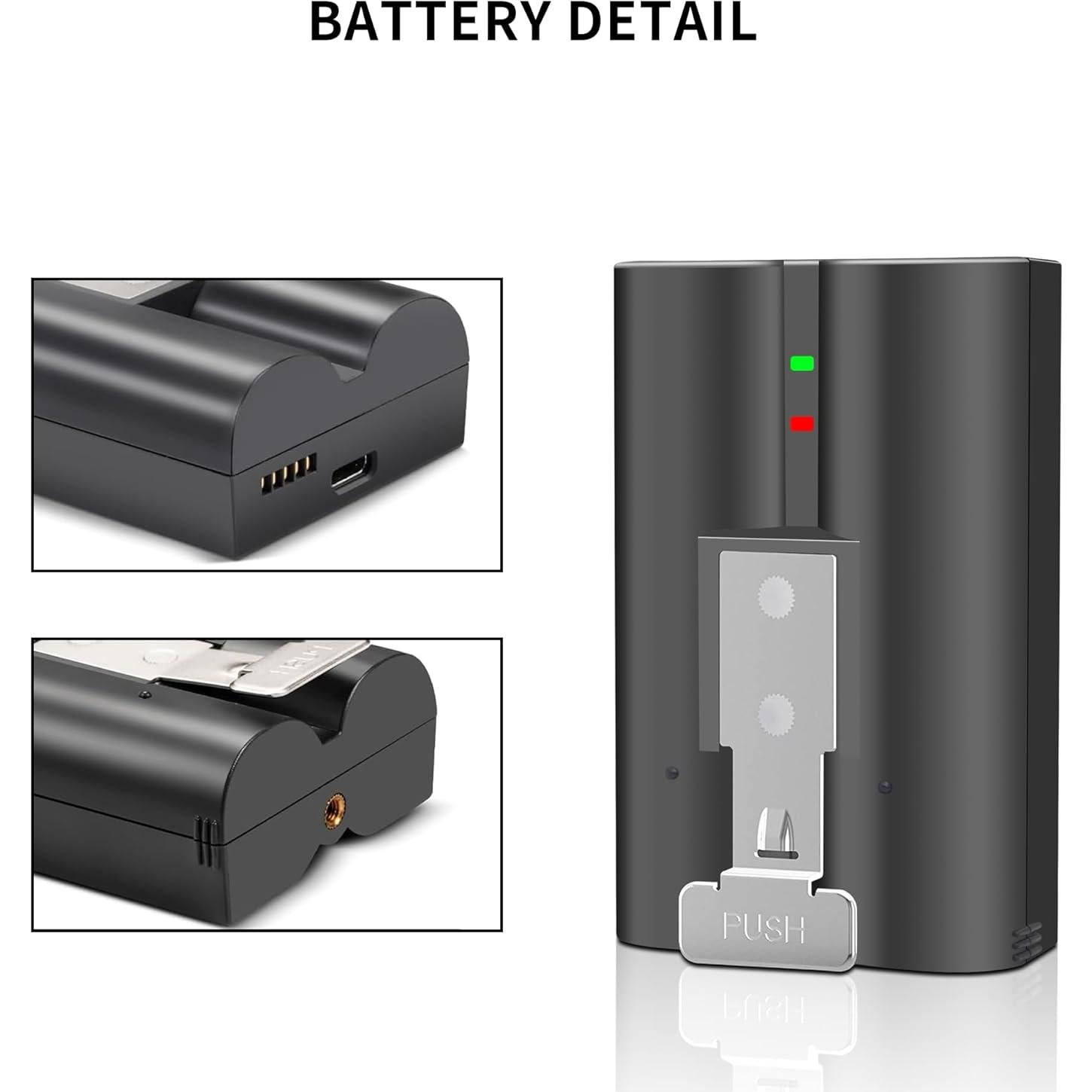 Batería de Reemplazo Litio-Ion 6040mAh para Timbre Ring