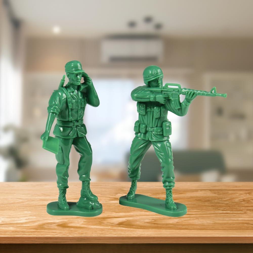 Soldados de Juguete Grandes US Toy - 12 Piezas 249g